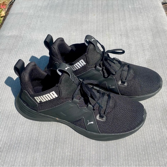 PUMA Softride Women’s Sneaker 8.5 Black Athletic, Cross Training, Running Shoe - Picture 2 of 8